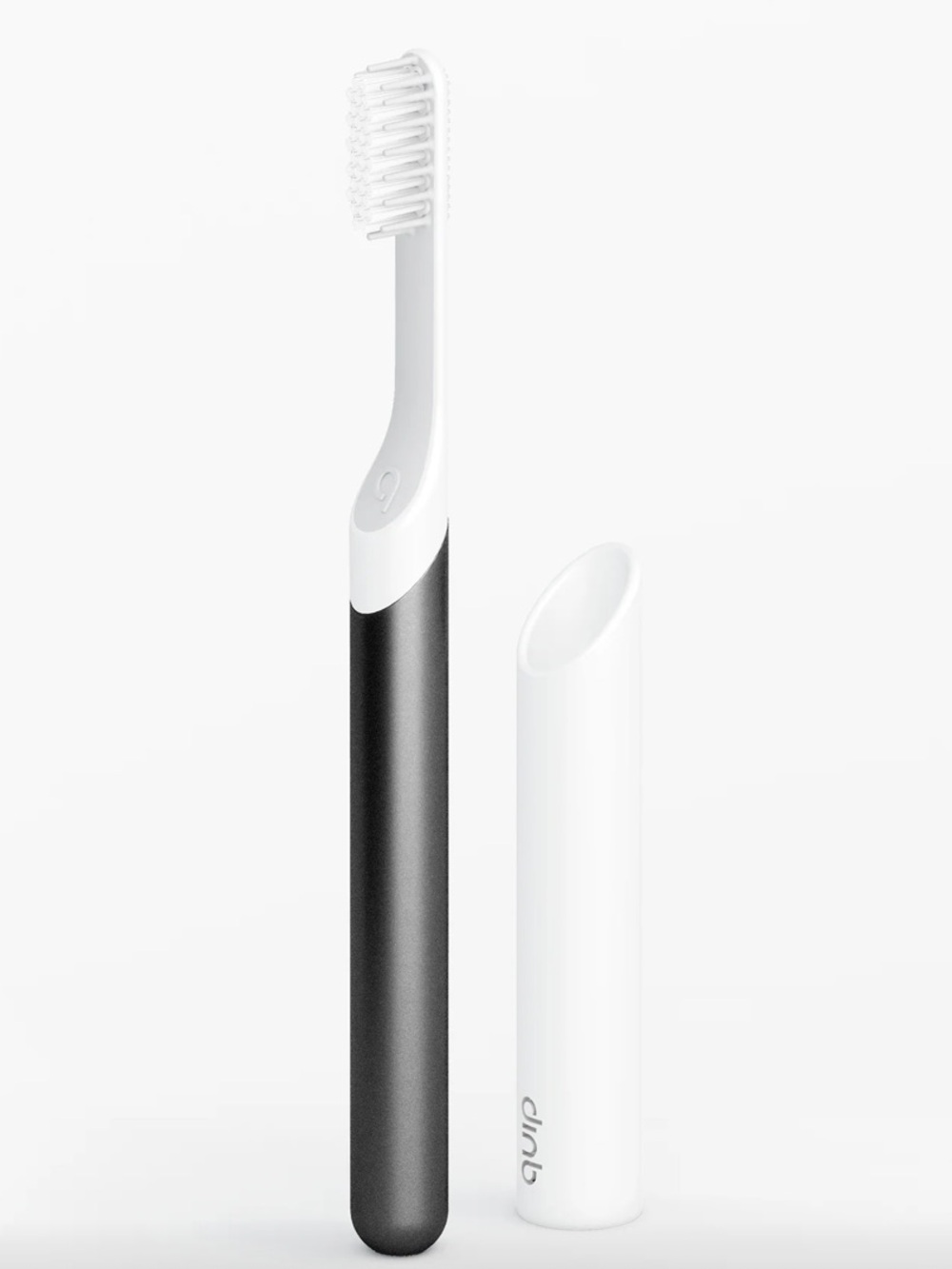 NWT quip Adult Electric Toothbrush Silver Metal